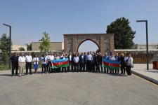 В рамках очередной поездки в Карабах руководители политических партий Азербайджана посетили Агдам (ФОТО)