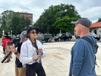 Международные путешественники прибыли в город Шуша (ФОТО)