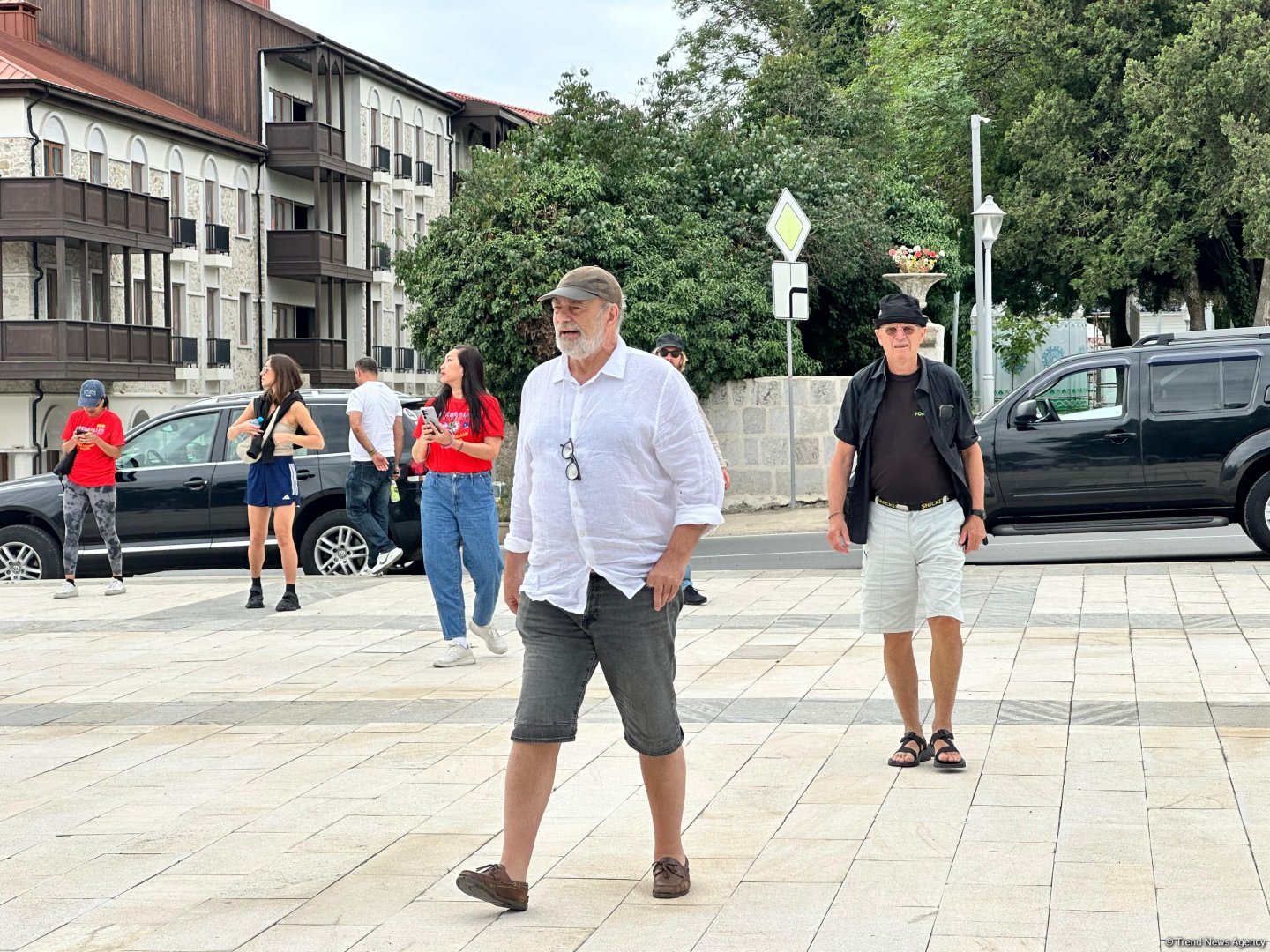 Международные путешественники прибыли в город Шуша (ФОТО)