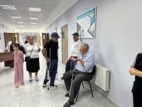 Бригада НИИ травматологии и ортопедии провела обследование жителей в Зангиланском районе (ФОТО)