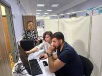 Бригада НИИ травматологии и ортопедии провела обследование жителей в Зангиланском районе (ФОТО)