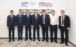 В порту Сиань назначен представитель АЖД и открыт контейнерный участок (ФОТО)