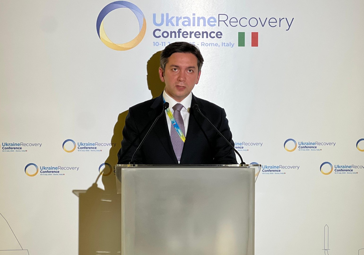 Ялчин Рафиев принял участие в конференции по восстановлению Украины (ФОТО)