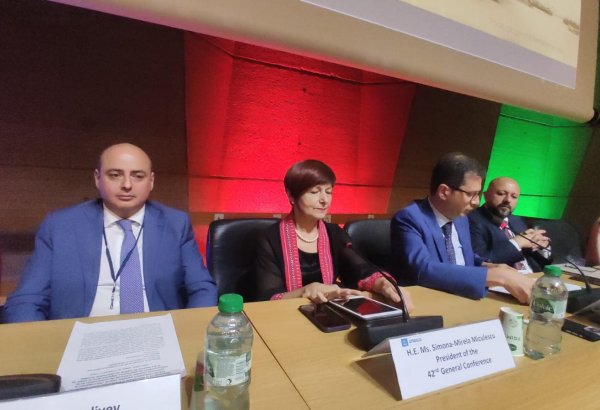 Баку - важный перекресток культур и идей - председатель 42-й сессии Генеральной конференции ЮНЕСКО (ФОТО/ВИДЕО)