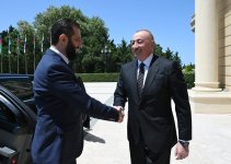 Состоялась встреча Президента Ильхама Алиева с Президентом Сирии на переходный период (ФОТО/ВИДЕО)