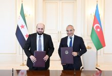 Между SOCAR и Правительством Сирийской Арабской Республики подписан Меморандум о взаимопонимании
(ФОТО)