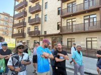 Международные путешественники в городе Джебраил Азербайджана (ФОТО)