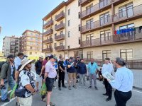 Международные путешественники в городе Джебраил Азербайджана (ФОТО)