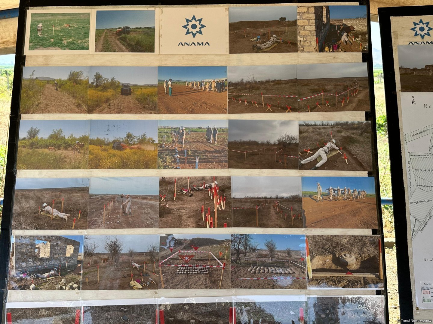 Международные путешественники ознакомились с процессом разминирования в Джебраиле (ФОТО)