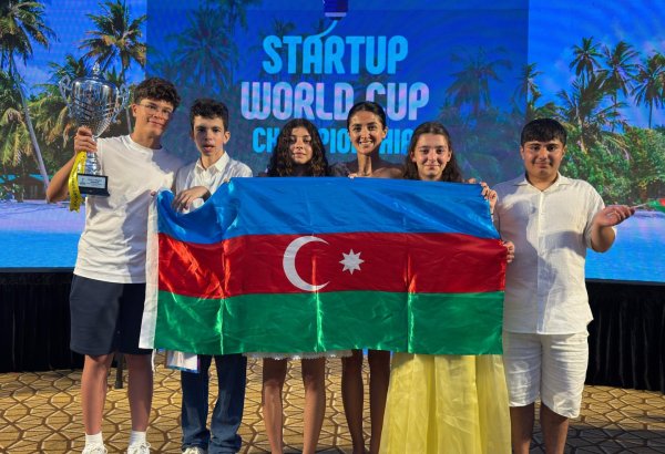 Ученики MiniBoss Baku одержали победу на Всемирном чемпионате стартапов (ФОТО/ВИДЕО)