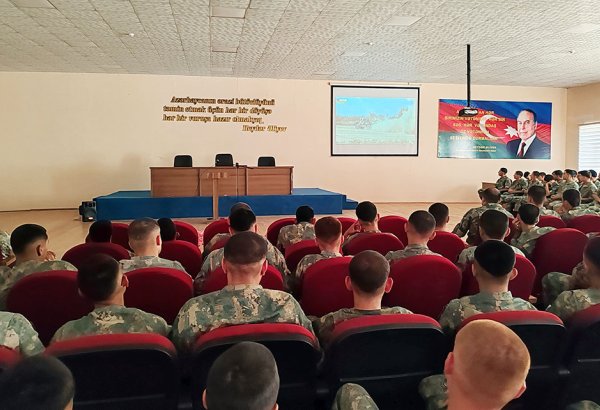 В азербайджанской армии прошли мероприятия в связи с годовщиной Товузских боев