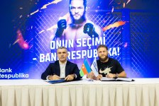Банк Республика и звезда UFC Рафаэль Физиев подписали соглашение о сотрудничестве (ФОТО)