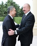 Состоялась встреча Президента Ильхама Алиева с председателем Халк Маслахаты Туркменистана (ФОТО/ВИДЕО)