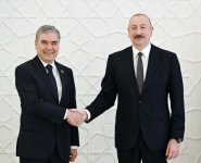 Состоялась встреча Президента Ильхама Алиева с председателем Халк Маслахаты Туркменистана (ФОТО/ВИДЕО)