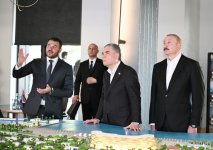 Президент Ильхам Алиев и председатель Халк Маслахаты Туркменистана Гурбангулы Бердымухамедов посетили Sea Breeze (ФОТО/ВИДЕО)