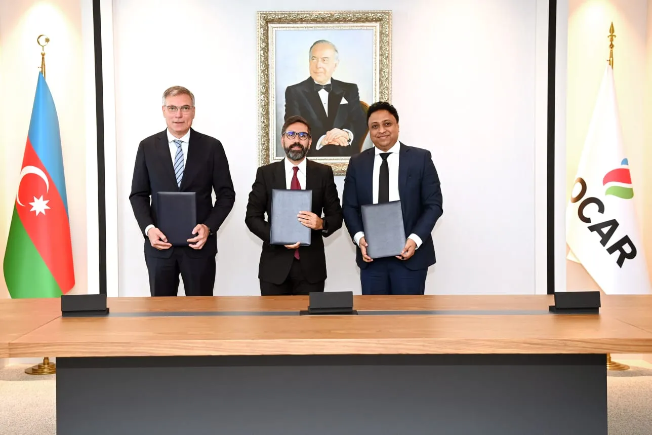 SOCAR и компания из ОАЭ подписали соглашение об интеллектуальной газовой сети (ФОТО)