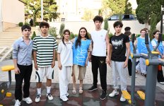 При участии вице-президента Фонда Гейдара Алиева Лейлы Алиевой в пользование жителей передан очередной благоустроенный двор (ФОТО)