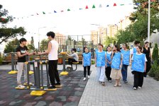 При участии вице-президента Фонда Гейдара Алиева Лейлы Алиевой в пользование жителей передан очередной благоустроенный двор (ФОТО)