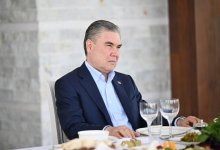 В Шуше состоялся совместный обед Президента Ильхама Алиева и Гурбангулы Бердымухамедова (ФОТО)