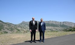 Президент Ильхам Алиев и Гурбангулы Бердымухамедов сфотографировались на фоне села Дашалты Шушинского района (ФОТО/ВИДЕО)