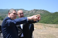 Президент Ильхам Алиев и Гурбангулы Бердымухамедов сфотографировались на фоне села Дашалты Шушинского района (ФОТО/ВИДЕО)