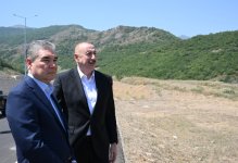 Президент Ильхам Алиев и Гурбангулы Бердымухамедов сфотографировались на фоне села Дашалты Шушинского района (ФОТО/ВИДЕО)
