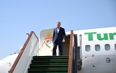 Председатель Халк Маслахаты Туркменистана Гурбангулы Бердымухамедов прибыл в Физулинский район (ФОТО/ВИДЕО)