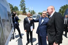 Президент Ильхам Алиев и председатель Халк Маслахаты Туркменистана ознакомились с ходом строительства Новой Шушинской мечети (ФОТО)