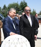 Президент Ильхам Алиев и председатель Халк Маслахаты Туркменистана ознакомились с ходом строительства Новой Шушинской мечети (ФОТО)