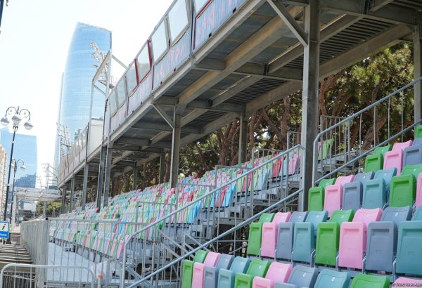 Сколько трибун и сидений будет создано для зрителей гонок "Формулы-1" в Баку?