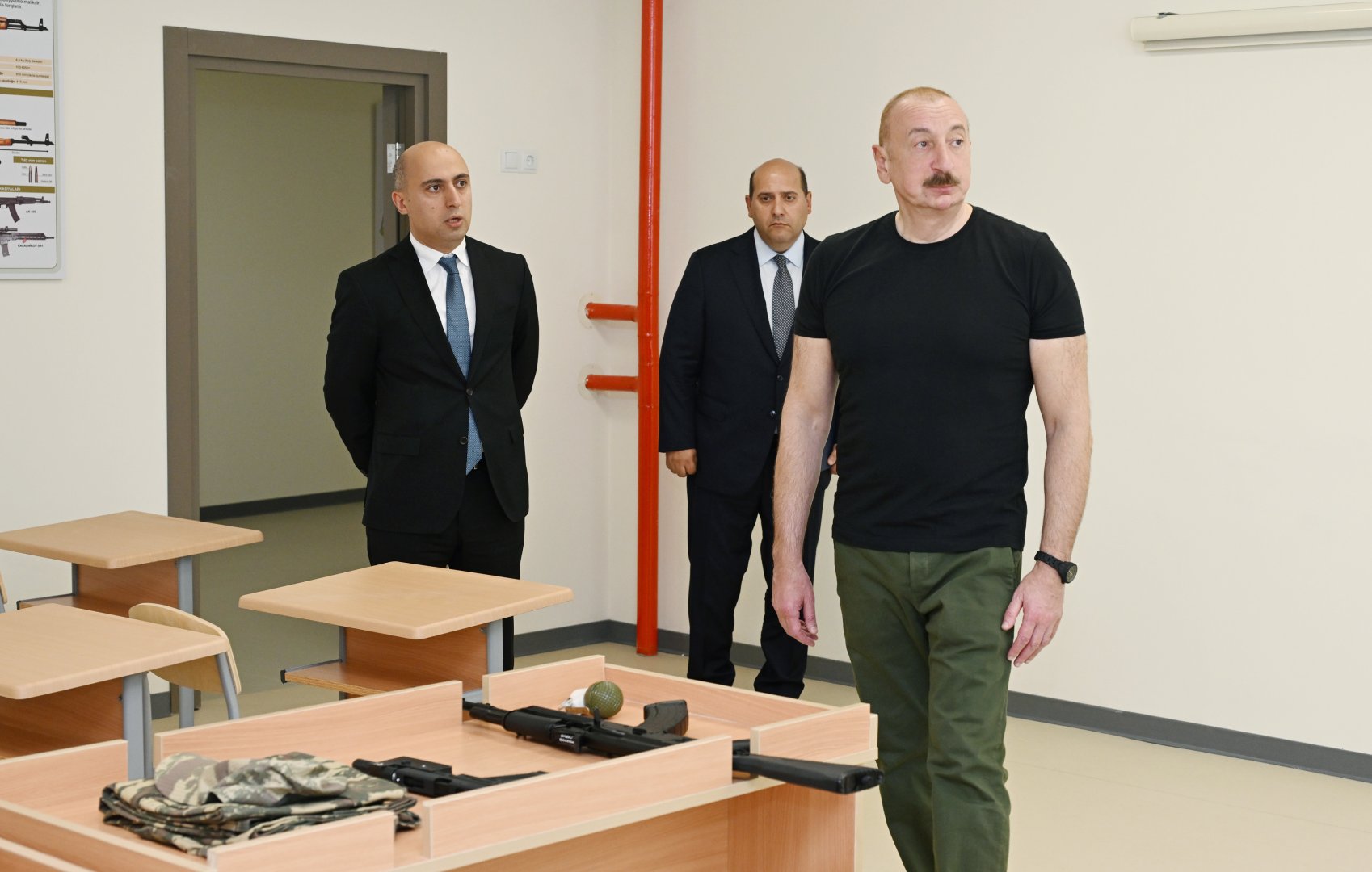 Президент Ильхам Алиев принял участие в открытии здания Агдамской городской полной средней школы номер 1 (ФОТО)
