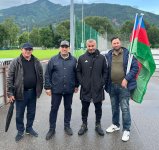 Азербайджанцы в Австрии поддержали "Карабах" с трибун (ФОТО)