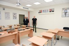 Президент Ильхам Алиев принял участие в открытии здания Агдамской городской полной средней школы номер 1 (ФОТО)