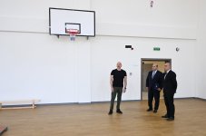 Президент Ильхам Алиев принял участие в открытии здания Агдамской городской полной средней школы номер 1 (ФОТО)