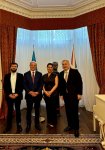 Ректор Азербайджанской спортивной академии встретился с послом Элином Сулеймановым (ФОТО)