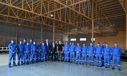 Президент Ильхам Алиев принял участие в открытии Ходжалинского кирпичного завода (ФОТО)
