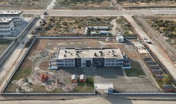 Президент Ильхам Алиев принял участие в открытии в городе Агдам яслей-детского сада номер 1 (ФОТО)