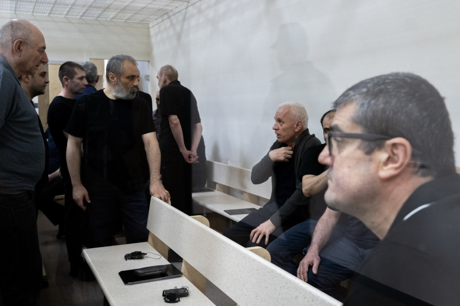 Пострадавшие в результате провокаций, совершенных остатками ВС Армении и незаконными армянскими вооруженными формированиями, дали показания в суде (ФОТО)