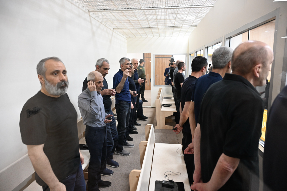Пострадавшие в результате провокаций, совершенных остатками ВС Армении и незаконными армянскими вооруженными формированиями, дали показания в суде (ФОТО)