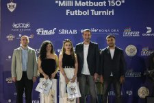Состоялся турнир по мини-футболу, посвященный 150-летию национальной прессы Азербайджана (ФОТО)