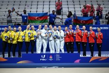 Азербайджанские гимнастки завоевали золотые медали на Универсиаде (ФОТО)