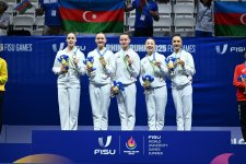 Азербайджанские гимнастки завоевали золотые медали на Универсиаде (ФОТО)