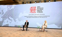 В Ханкенди состоялась встреча Президента Ильхама Алиева с участниками III Шушинского Глобального медиафорума (ФОТО/ВИДЕО)