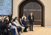 В Ханкенди состоялась встреча Президента Ильхама Алиева с участниками III Шушинского Глобального медиафорума (ФОТО/ВИДЕО)