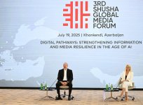 В Ханкенди состоялась встреча Президента Ильхама Алиева с участниками III Шушинского Глобального медиафорума (ФОТО/ВИДЕО)