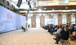 В Ханкенди состоялась встреча Президента Ильхама Алиева с участниками III Шушинского Глобального медиафорума (ФОТО/ВИДЕО)