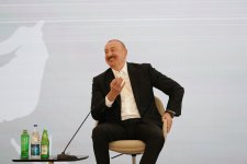 В Ханкенди состоялась встреча Президента Ильхама Алиева с участниками III Шушинского Глобального медиафорума (ФОТО/ВИДЕО)