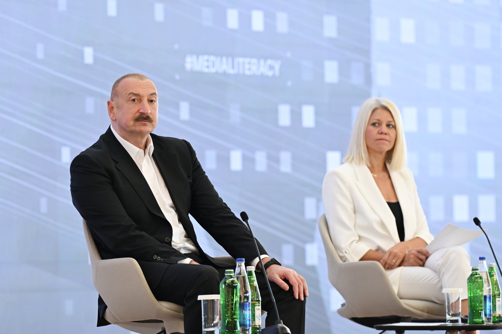В Ханкенди состоялась встреча Президента Ильхама Алиева с участниками III Шушинского Глобального медиафорума (ФОТО/ВИДЕО)
