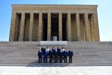 Делегация во главе с Кямраном Алиевым провела встречи в Анкаре (ФОТО)