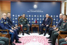Министры обороны Азербайджана и Турции подписали меморандум (ФОТО)
